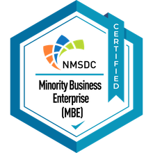 NMSDC Certified Minority Business Enterprise badge